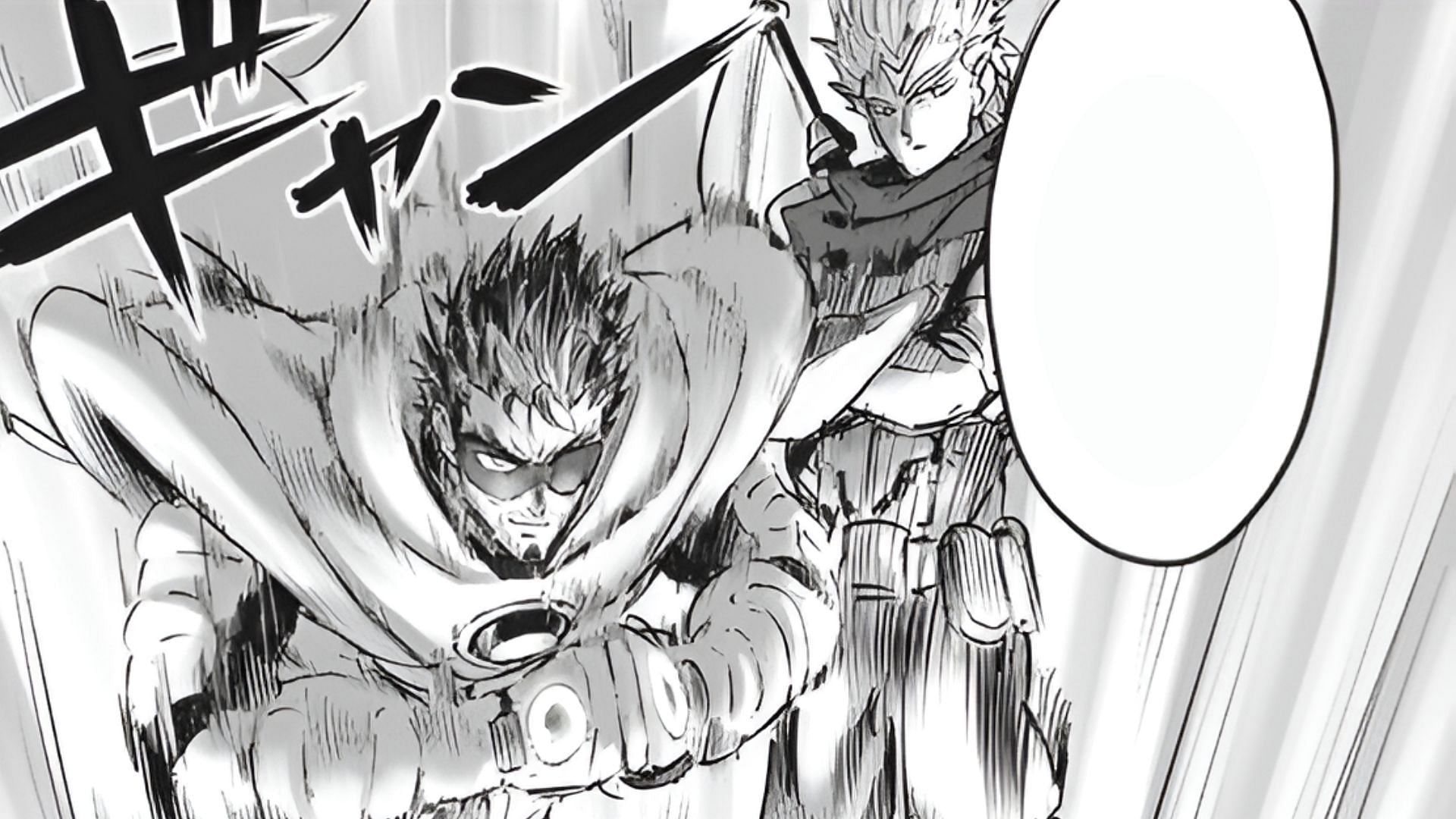 Blast and Empty Void as seen in One Punch Man chapter 203 redraw (Image via Shueisha)
